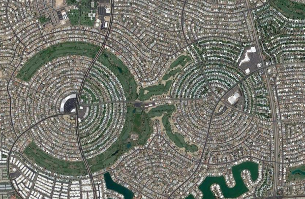 Sun City, Arizona on Google Maps