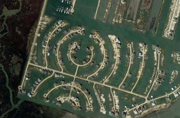 Harborwalk, Texas on Google Maps