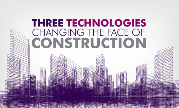 Construction technology infographic